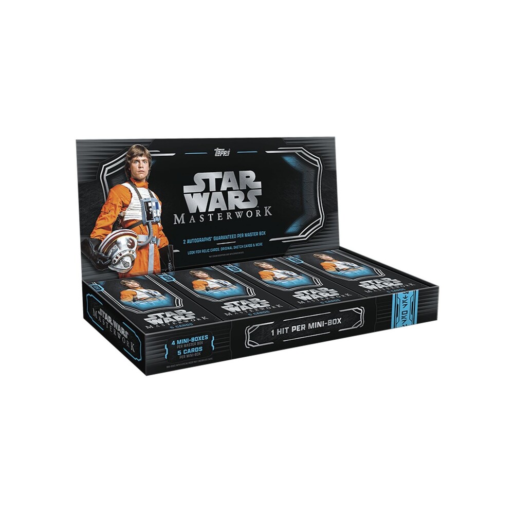 2025 Topps Star Wars Masterwork Hobby Box IN HAND Ready to ship
